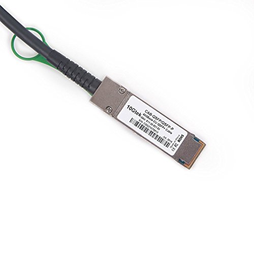 Image of 10Gtek for Juniper QFX-QSFP-DAC-3M , 40Gb /s QSFP+ Ethernet Direct Attach Copper Cable Passive, 3-meter