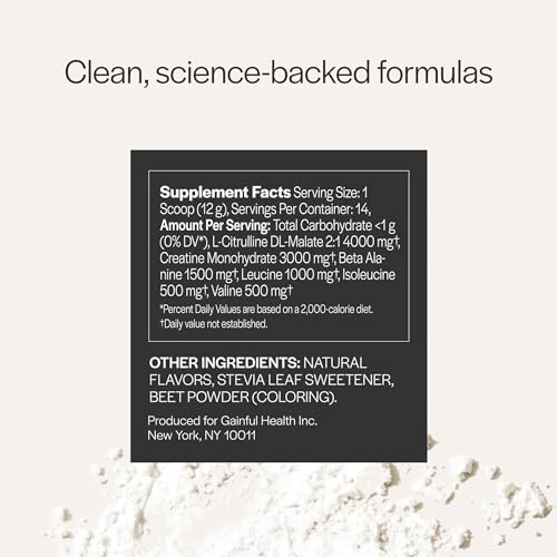 Gainful Pre Workout Powder, Caffeine Free With Creatine thumb #5