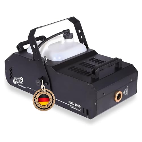 ETEC Professional Nebelmaschine FOG 3000 Watt DMX Timer Fernbedienung- PROFI NEBLER FOGGER Club DJ Dauernebel Feuerwehr Veranstaltung Bühne Party Disco Show