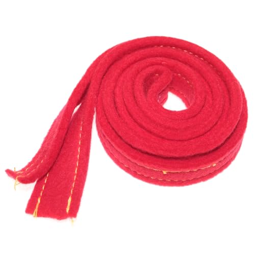 Lind Kitchen 4 mm Thick 15-25 Wide 1 Meter Long Stop Tape Piano Tuning Tools Piano Accessories Mute Tape Red Woolen Cloth Felt Strips Stop Tone