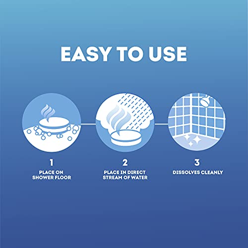 Vicks, Vaposhower Plus, Shower Steamers, Eucalyptus Shower Steamer & Menthol Scent, Clean Dissolving Vapor Shower Tablets, Aromatherapy Shower Steamer & Shower Bombs, 12 Count #TOP5