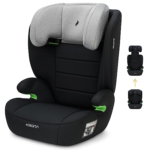 OSANN - Musca I-Size Silla de Coche para Bebés/Niños 100-150 cm - gris - 14 posiciones, Cinturón de 3 puntos, Orientado hacia delante