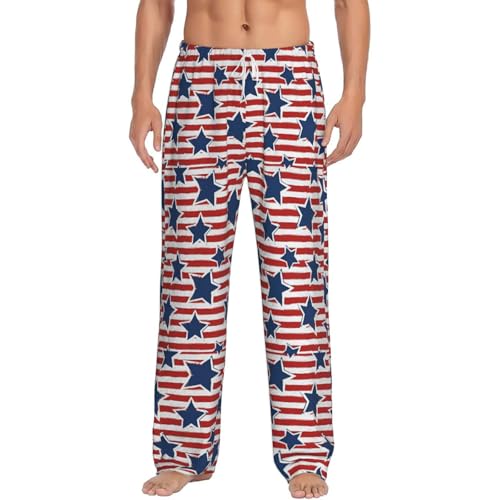 Pantalon de pyjama homme imprimé étoiles le cadeau confort