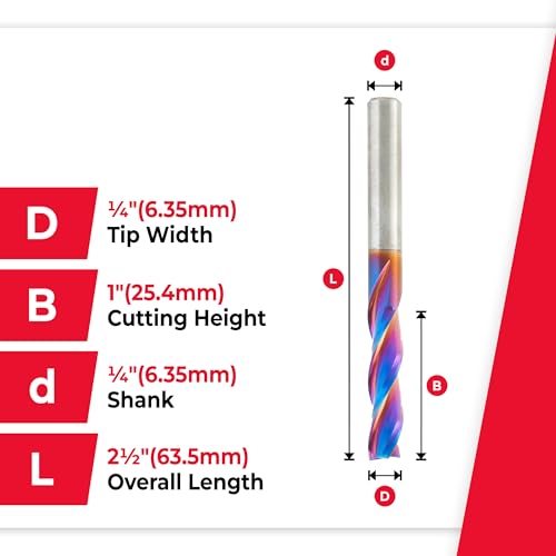 Amana Tool Spektra Extreme Down-Cut Spiral Router Bit