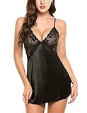 Einfach hinreißend! Schönes strappy Kreuz zurück, Zartes Minilänge Negligé
