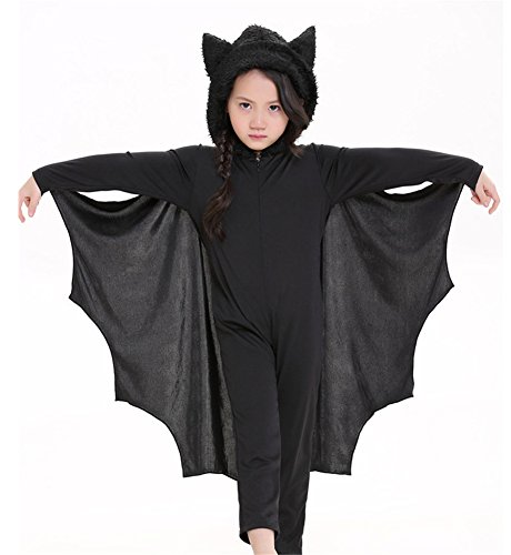 Disfraz completo Unisex para niños Bat Kids talla S