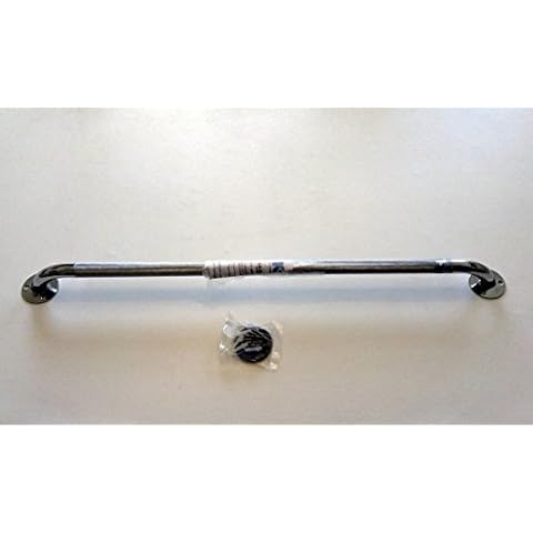 KX MEDICAL Pair of Safety Bathroom Grab Bar, Powder Coated Steel, 16 Inches New Cover