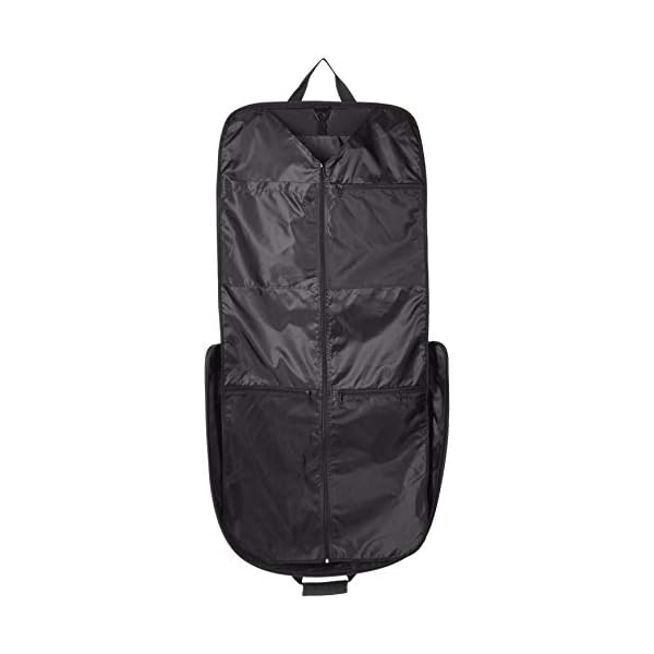 Amazon Basics Garment Bag, 40-Inch, Navy Blue, Solid - Image 6