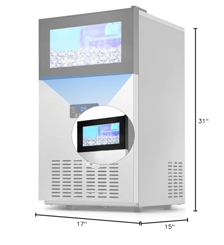 Puerta para máquina comercial de hielo miniatura 2