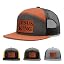Charcoal/Burnt Orange Mesh/Black Brim