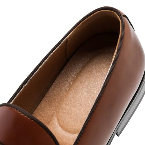 Mens Slip On Dress Shoes Genuine Leather Loafers for Men Comfortable Business Casual Oxfords Pointed Toe3