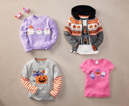 Image of Gymboree Boys and Toddler Embroidered Graphic Long Sleeve Layered T-Shirts
