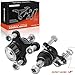 A-Premium 2 x Front Lower Ball Joint Compatible with Volkswagen Jetta, Passat (CC), Golf (Alltrack & SportWagen), Tiguan, CC, GTI, Arteon, e-Golf & Audi A3 (Quattro & Sportback e-tron), Q3, S3, RS3