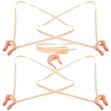 BESPORTBLE 5 Stück Teiliges Silikon Nasenklammer Elastischem Band Weiche Schwimmfreundliche Nasenclips Reißfest und Komfortabel für Erwachsene Beim Wassersport