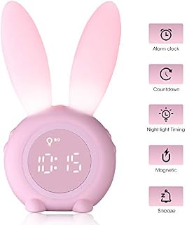 Kids Alarm Clock for Kids Toddlers Children's Sleep Trainer, Wake Up Light