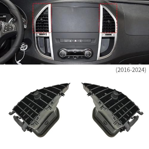 Rejilla de ventilación de aire central para salpicadero de Benz Clase V Vito 2016-2024 2
