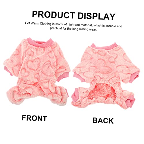 Balacoo 4 Pçs Quente Macio Menino Menina Camisa Portátil Roupas Inverno Resistente Ao Desgaste Acess