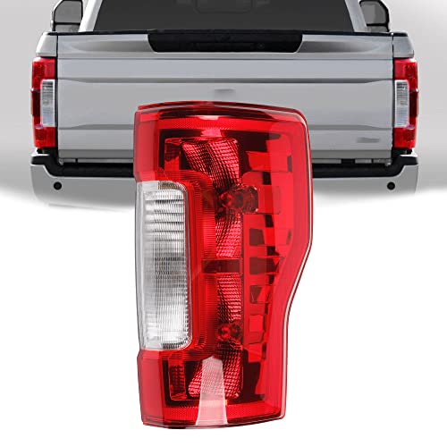 Dasbecan Right Passenger Side Tail Light Assembly Rear Lamp With Bulb Compatible With 2017 2018 2019 Ford F250 F350 Super Duty #TOP13