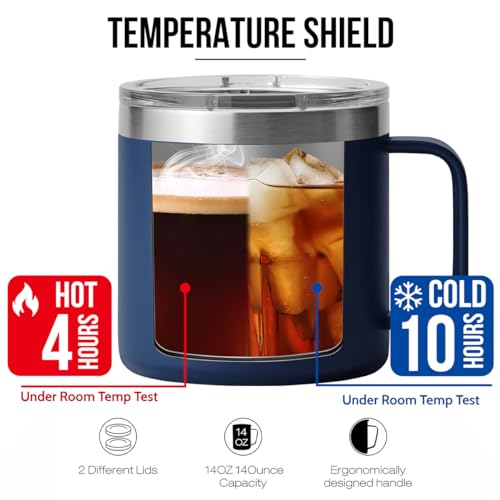 Taza de acero inoxidable 14oz con diseño de pastor alemán miniatura 4