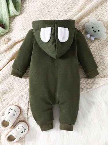 Image of First Kick Baby and Kids cotton fleece romper jumpsuit onesie sleepsuit clouds embroided
