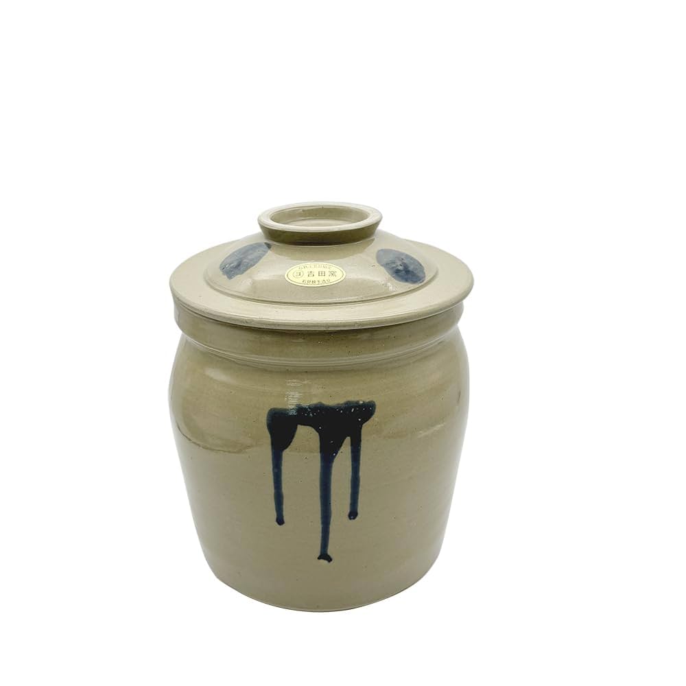 漬物石　陶芸 Amazon｜島根県石見焼 職人手作り 土も窯も全て日本製の切立瓶 2