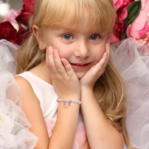 Kawaii Axolotl Bracelet Gifts Cute Pearl Beads Axolotl Stuff Birthday Christmas Jewelry for Gir Daughter Granddaughter Niece Sister 5