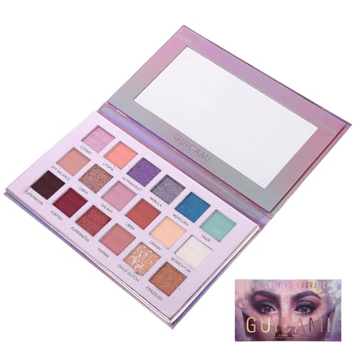 NOLITOY 1Pc 15 15 Colores Sombra De Ojos Sala De Ojos Compact Sala De Ojos Polvo Accesorios De Maquillaje Cosmética Paleta De Sombra De Ojos