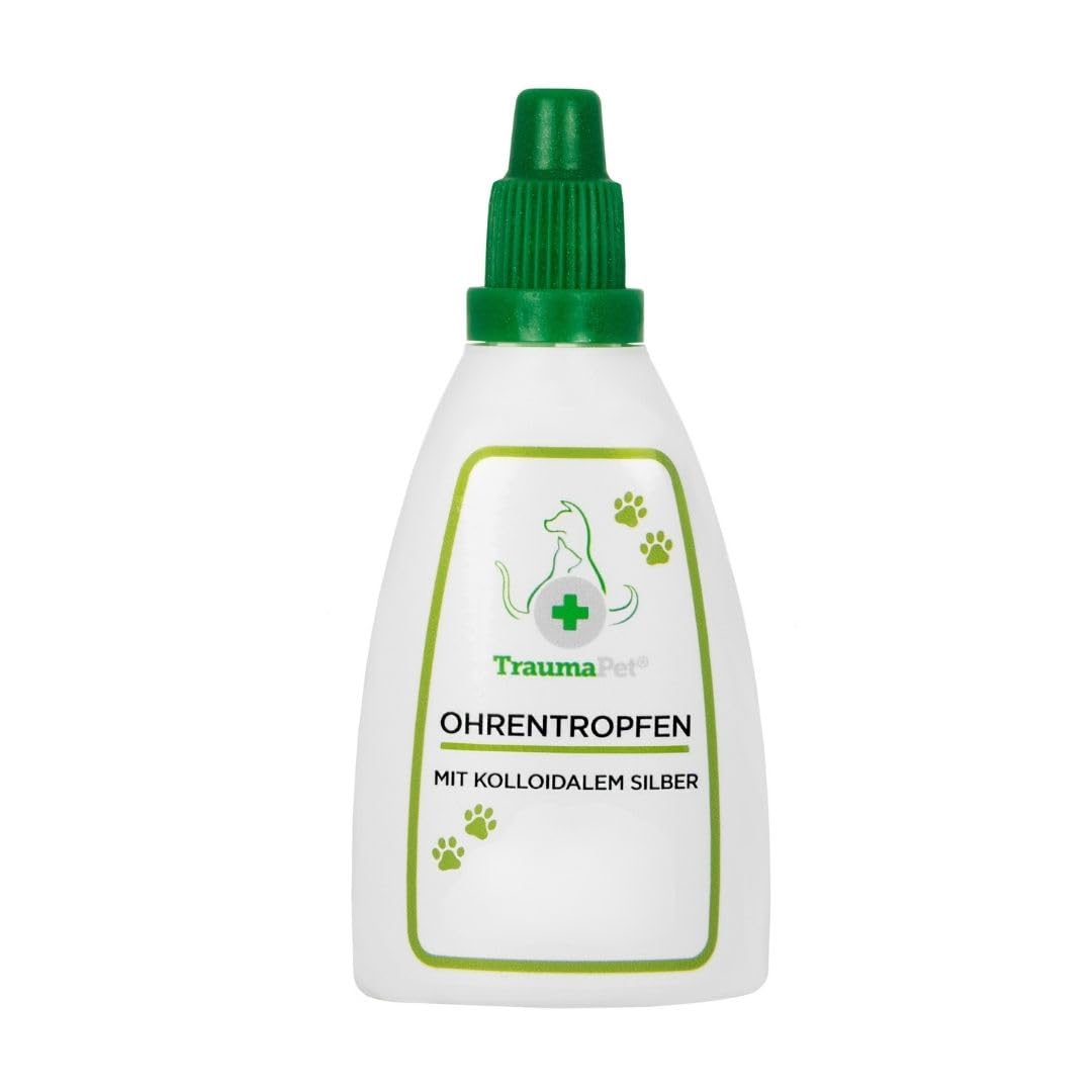 TraumaPet Ohrentropfen kolloidalem Silber für Hund und Katze 50ml