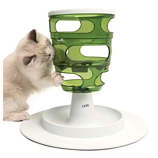 Catit Senses 2.0 Food Tree - Sturdy Tree-Shaped Slow Feeder