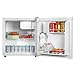 Price comparison product image SIA AMZTT01WH White Table Top Mini Fridge with Ice Box, 49L Drinks Beer Fridge, E Rated, Adjustable Thermostat, Ideal For Bedrooms, Caravans, Mobile Homes, 2 Years Parts and Labour Guarantee