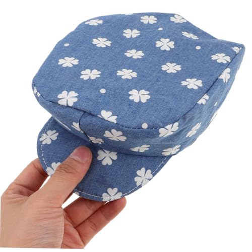 Soft Print Photography Hat with Sun Protection for Spring and Summer Cute Bucket Hat for Boy Photoshoots Multi4