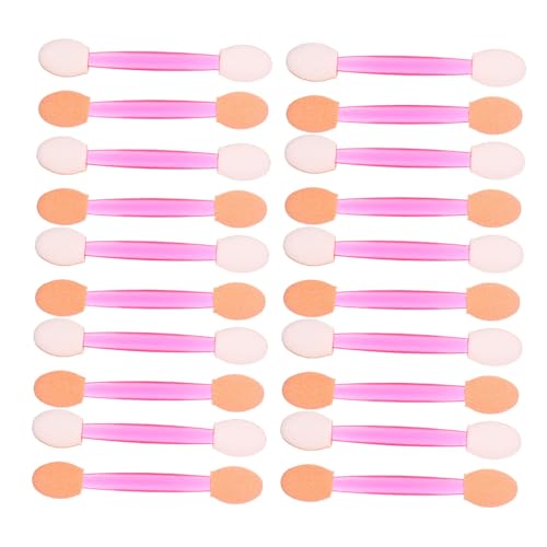 Gogogmee 80pcs Eye Shadow Sticks Makeup Sponge Brush Applicators Disposables for Ideal for Events Salons and Personal Use