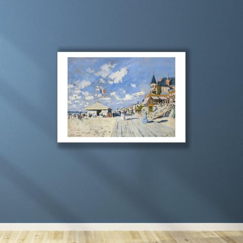 Impression Monet Trouville par Spiffing Prints - Format Medium - 5