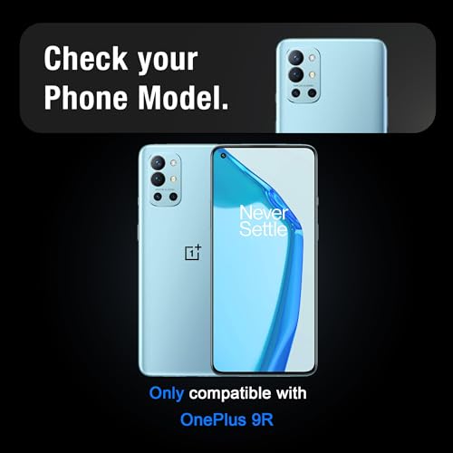 Image of Supershieldz NeoGuard HD+ Tempered Glass Screen Protector Guard for OnePlus 9R 5G, 9H Hardness, Edge-to-Edge, Military Grade Protection, Easy Installation Kit