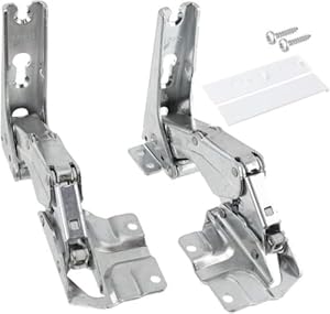 Place4parts Compatible Pair of Hinges for Bosch Neff Siemens Integrated Fridge Freezer 481147 Left or Right Side