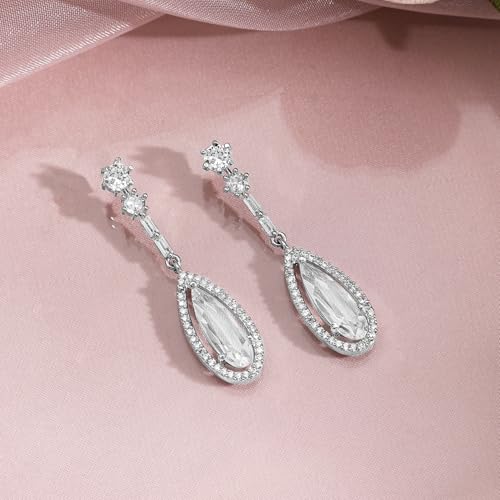 Image of Rubans Necklace Set American Diamond and Zirconia Statement Jewellery Gift for Women & Girls