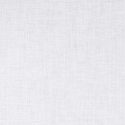 Medium Weight Linen White, Fabric by the Yard