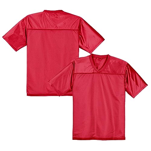 Rffov Blank Football Jerseys for Men, Women