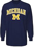 University of Michigan Apparel T-Shirt Hat Sweatshirt Hoodie Wolverines Clothing Medium Blue