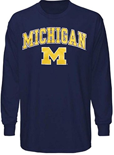 University of Michigan Apparel T-Shirt Hat Sweatshirt Hoodie Wolverines Clothing Medium Blue
