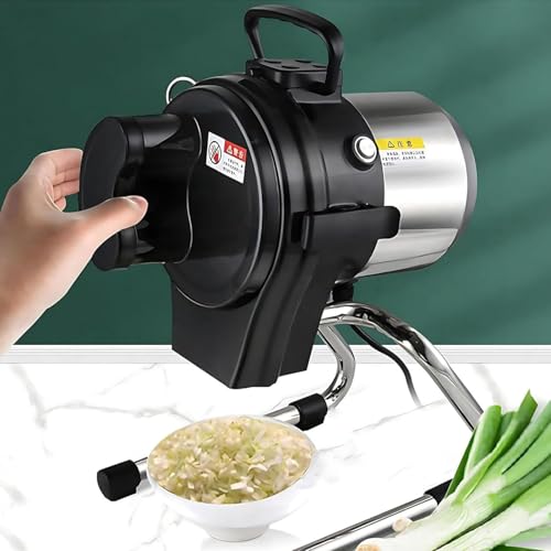 Cortadora automática de cebollín comercial con 3 bocas de alimentación
