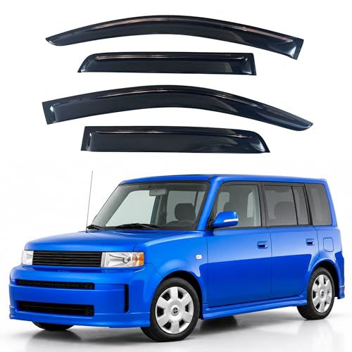 Image of IG Window Visors Fit for 2008-2015 Scion xB, Out-Channel Rain Guards Vent Wind Deflectors 4PC, Car Accessories for 08-15 Scion xB