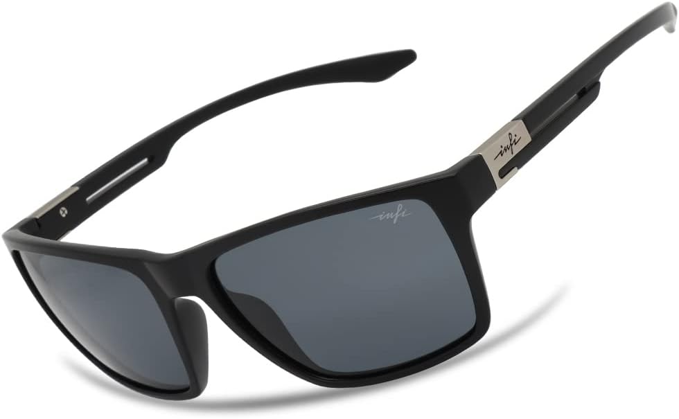 INFI Fishing Polarized Sunglasses for Men Driving Running Golf Sports Glasses Square UV Protection Designer Style Unisex