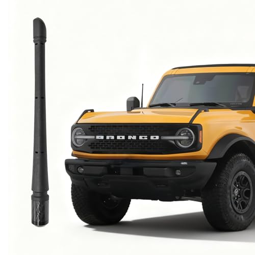 Image of Antennas for Ford Bronco (2021-2024) 7 Inch Rubber Antenna Replacement Car Antenna Ford Bronco Accessories Carbon Fiber