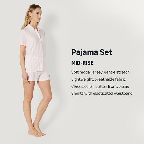 Image of Amazon Essentials x Sofia Grainge Mommy and Me Short Sleeve Pajama Set