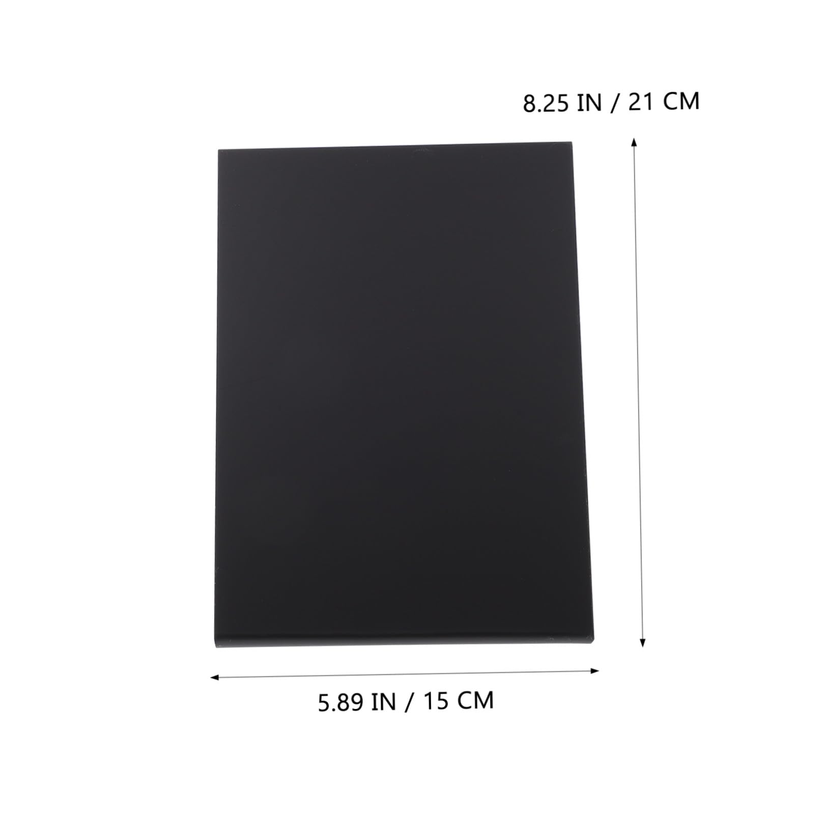 3stücke Kreidetafel Für Hochzeiten Kleine Nachrichtentafel Für Tisch Dekoratives Zeichen Für Zuhause Und Veranstaltungen Förmig Schwarz