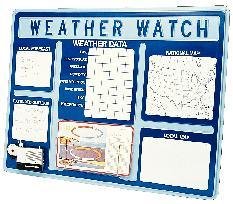 645 - Weather Watch Board, Hubbard Scientifics - Weather Watch Board - Each