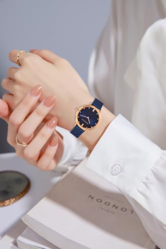 Image of Giordano Analog Quartz Watch for Women with Round Dial, Two-Hand Display, Crystal-Studded Hour Markers and Bezel and Stainless Steel Mesh Strap - A2085