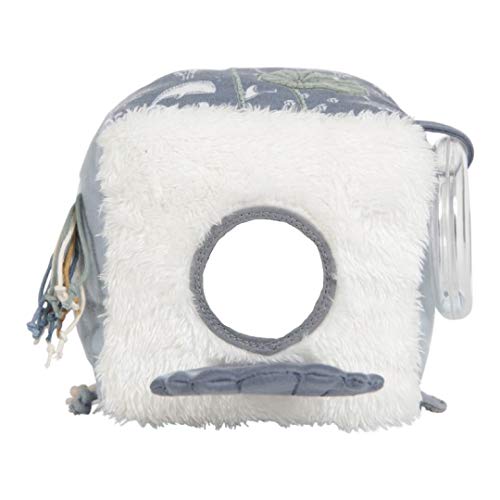 Little Dutch 4816 Stoff Activity Fühlwürfel Ocean blau 15x15x15cm