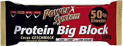 Preisvergleich Produktbild Power System - Protein Big Block Kokos - 100g